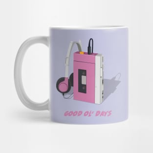 Good ol' days - Cassette Player Mug